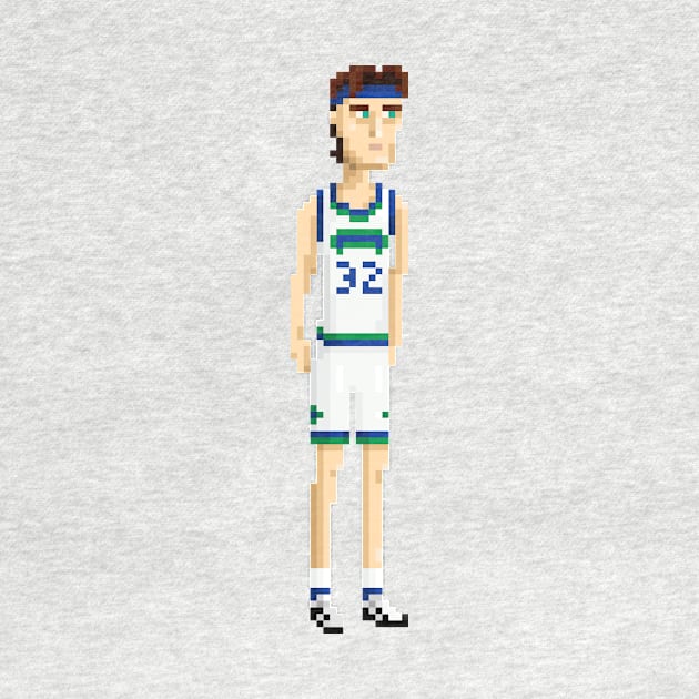 Christian Laettner by PixelFaces